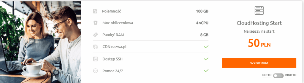 Nazwa.pl | CloudHosting Start