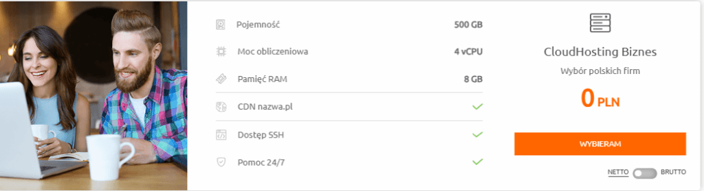 Nazwa.pl | CloudHosting Biznes