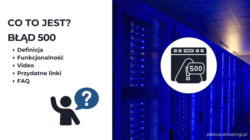 Błąd 500 – błąd wewnętrzny serwera