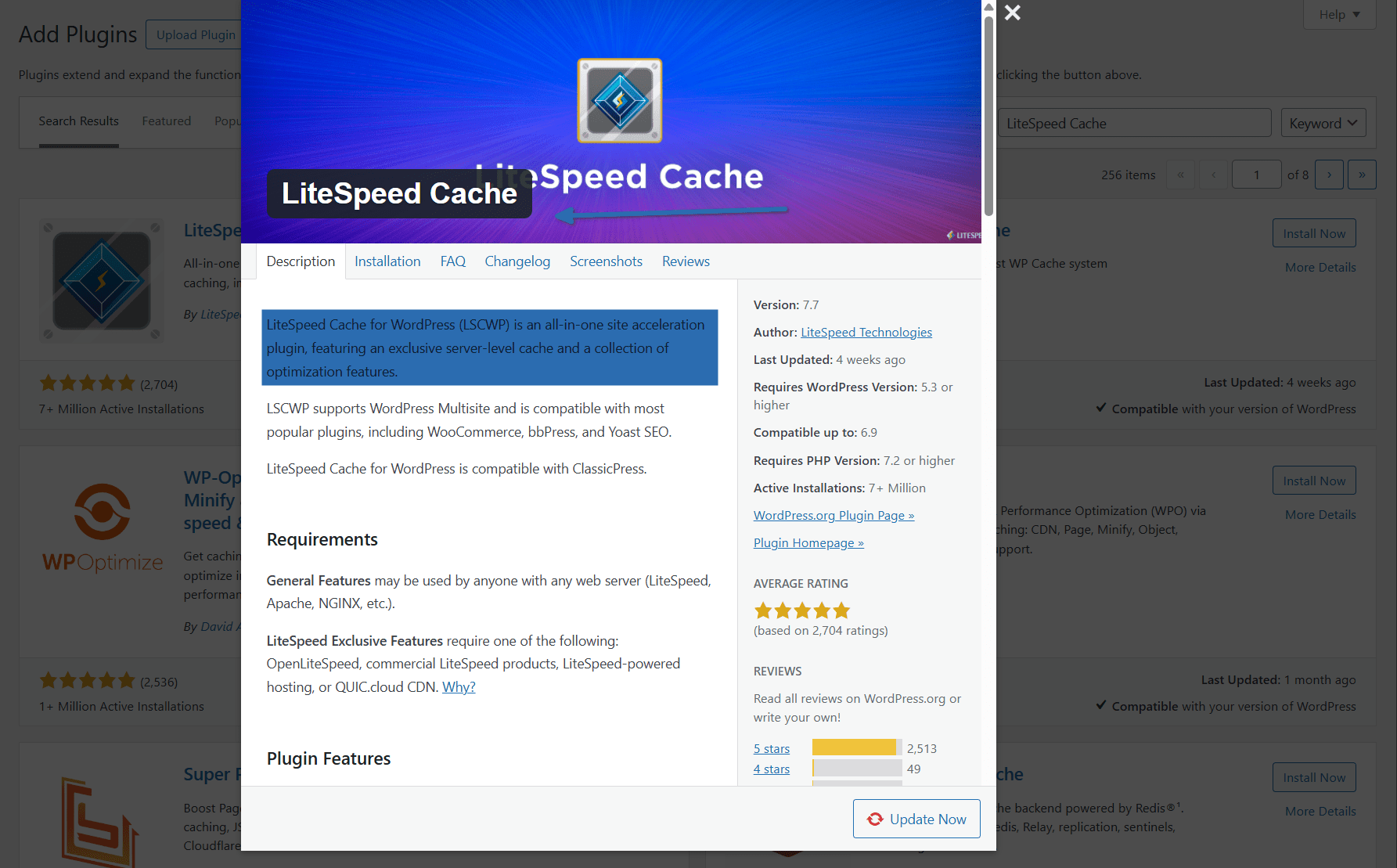 LiteSpeed Cache w systemie WordPress